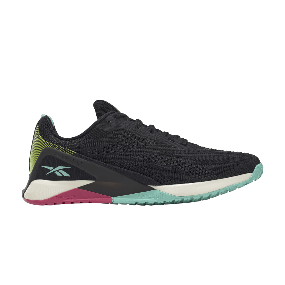 Кроссовки Reebok Wmns Nano X1 Vegan 'Black Pink Mint