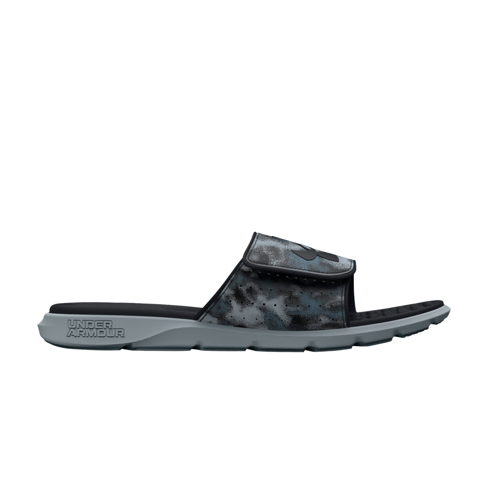 Under Armour Ignite 7 Graphic Strap Slide 'Harbor Blue Camo'