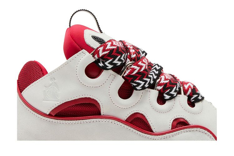 Кроссовки Lanvin Curb Sneakers 'Red White'
