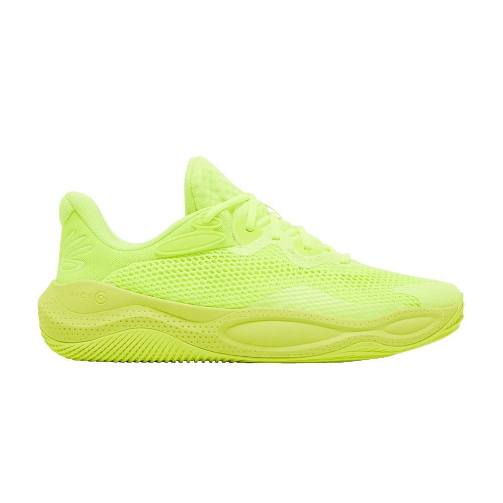 Кроссовки Under Armour Curry Splash 24 'High Vis Yellow'