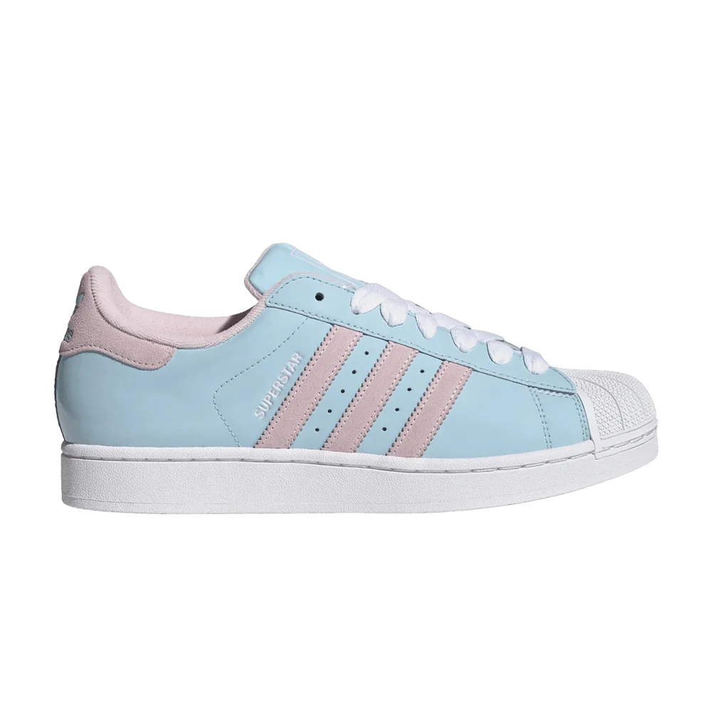 Krossovki-adidas-Superstar-Patent-Blue-Pink