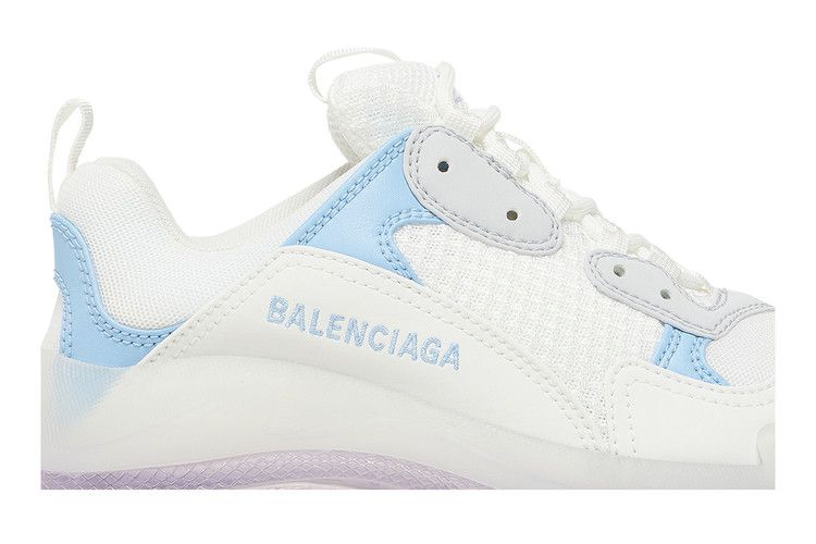 Кроссовки Balenciaga Wmns Triple S 'Clear Sole - Light Blue Purple'