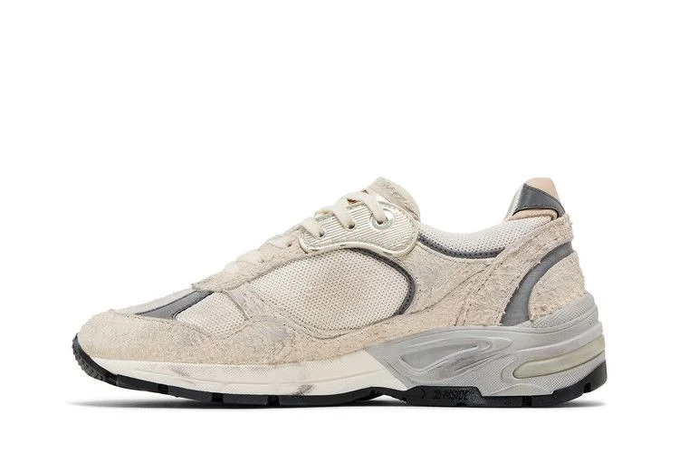 Кроссовки Golden Goose Wmns Dad-Star 'White Beige'