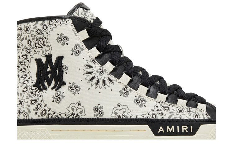 Кроссовки Amiri Court High 'Bandana - White'
