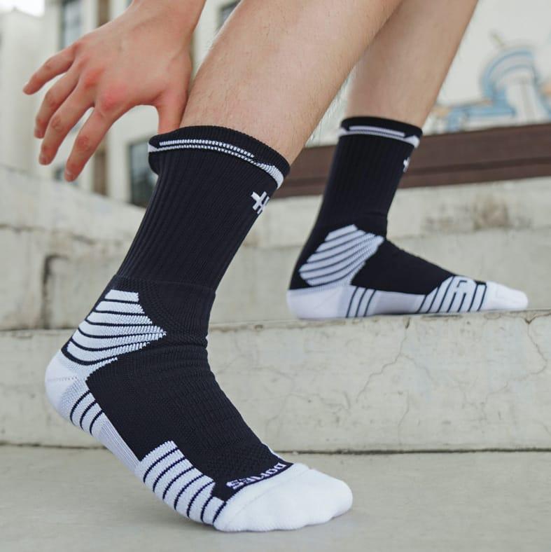 Спортивные носки Ehot Domes Black-White Socks