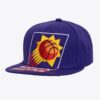 Mitchell-Ness-Purple-Phoenix-Suns-Hardwood-Classics-XL-Logo-Snapback-Hat-100x100