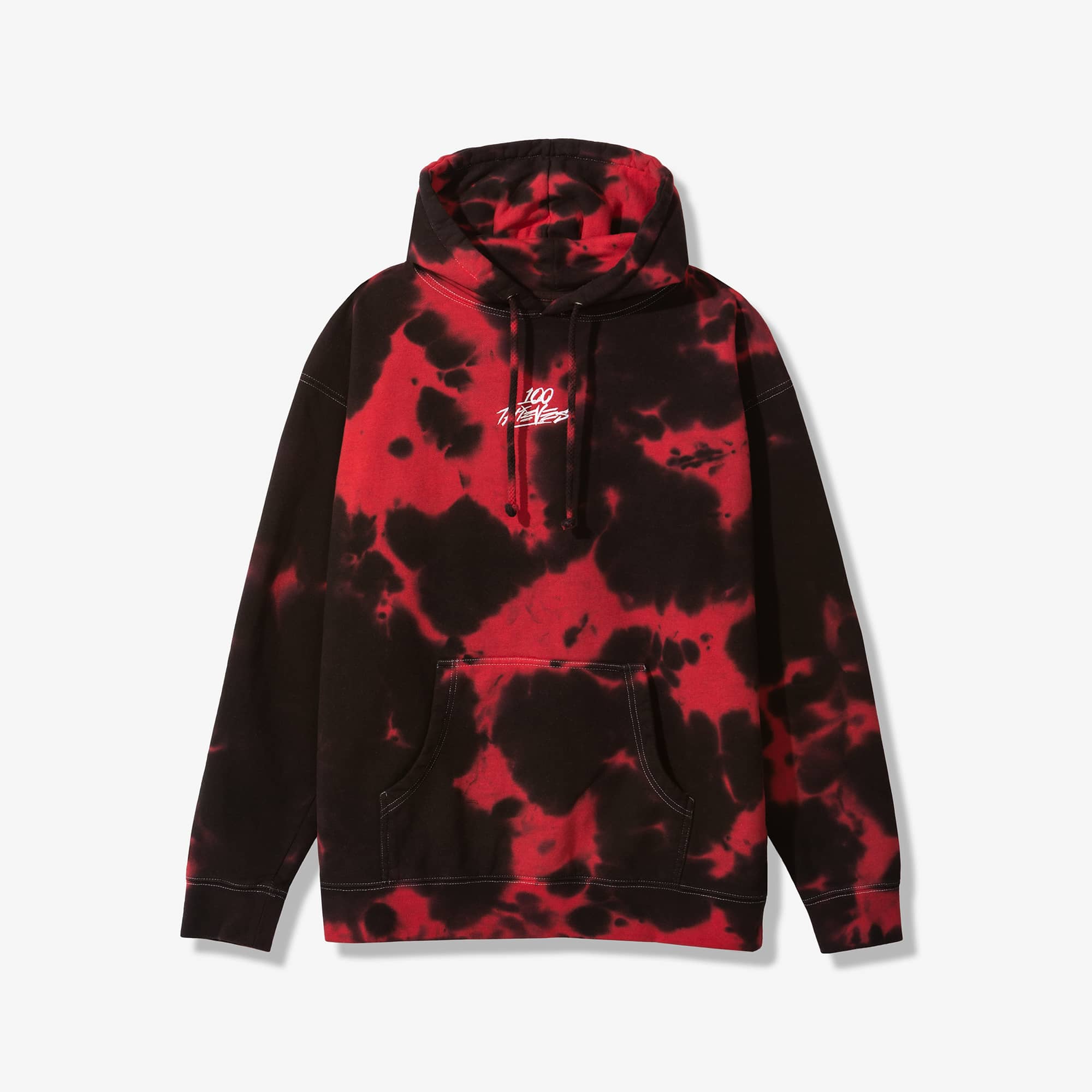 Худи 100 Thieves Jam Hoodie Red/Black