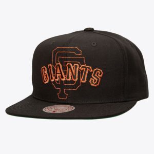 Mitchell-Ness-Black-San-Francisco-Giants-Double-Up-Snapback-Hat-300x300