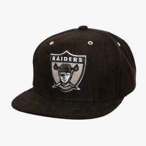 Mitchell-Ness-Gray-Los-Angeles-Raiders-Day-4-Snapback-Hat-300x300