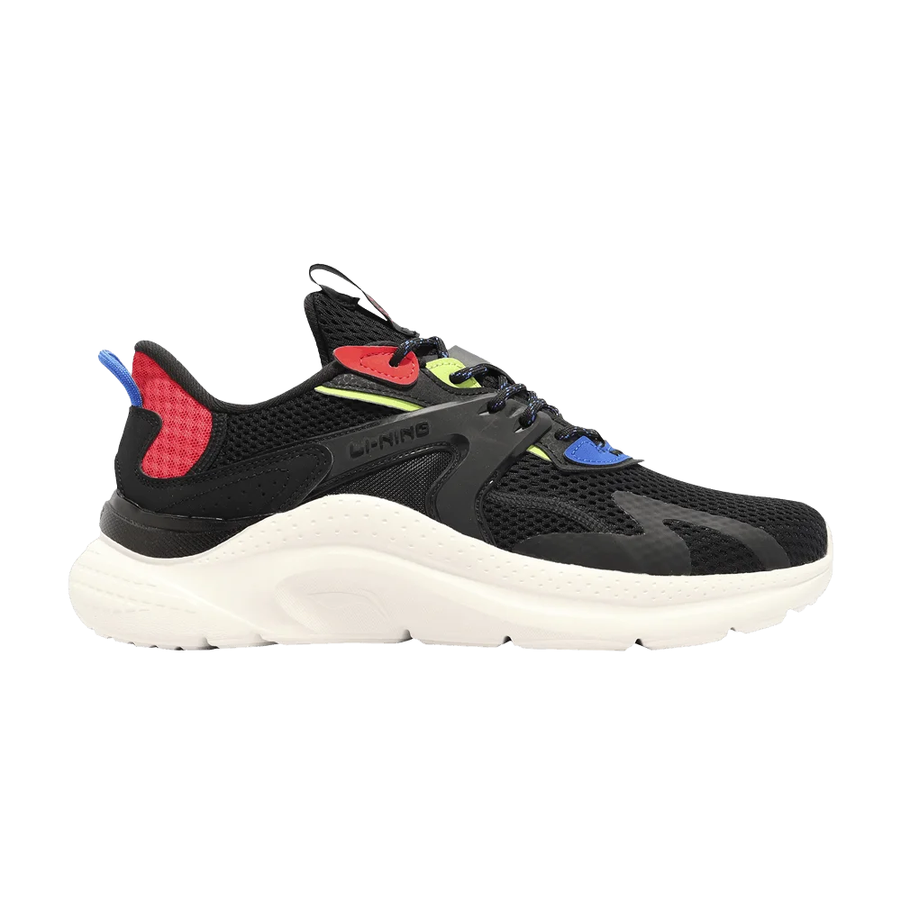 Кроссовки Li-Ning Clouds 'Black Red Pale Blue'