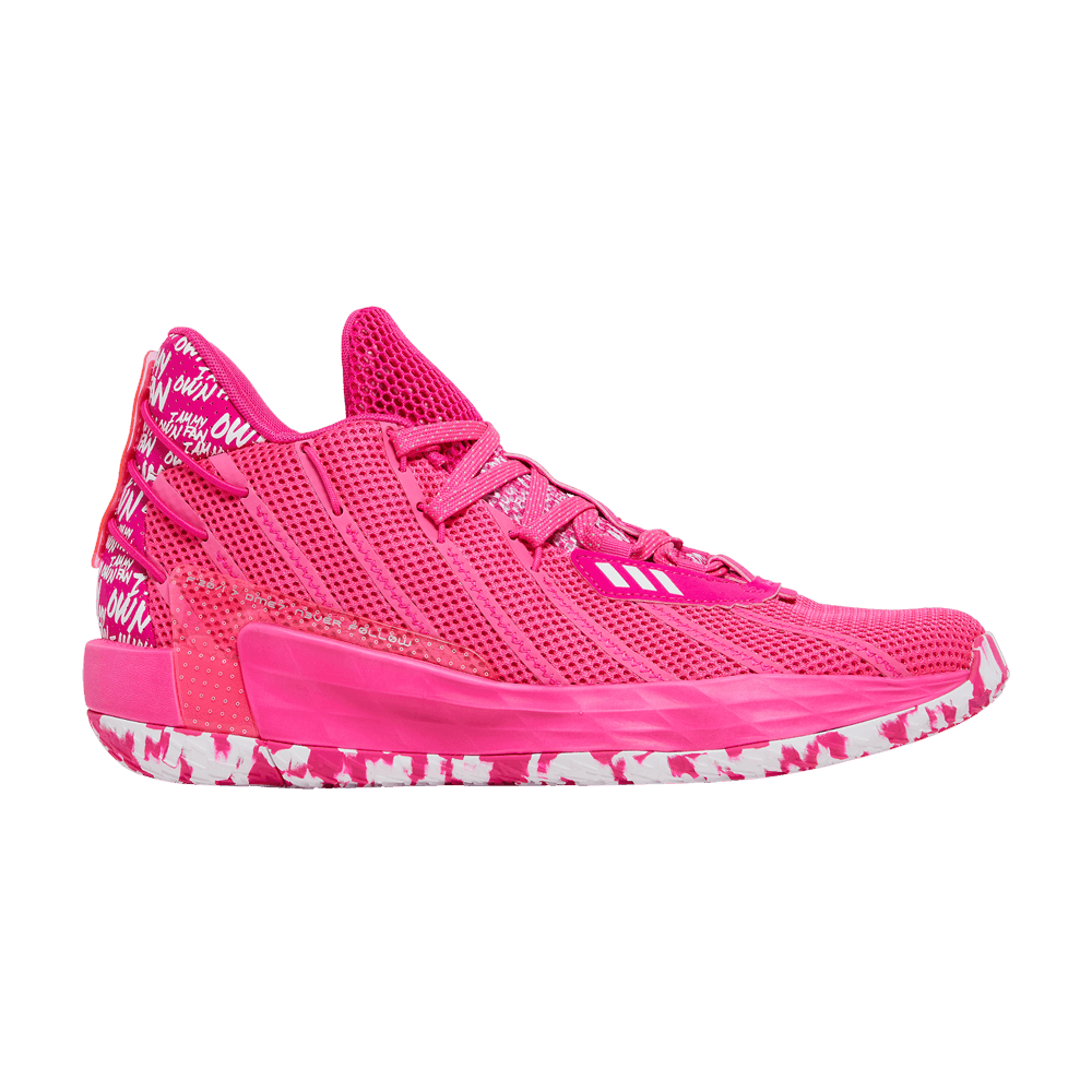 Кроссовки Adidas Dame 7 'I Am My Own Fan - Team Shock Pink'