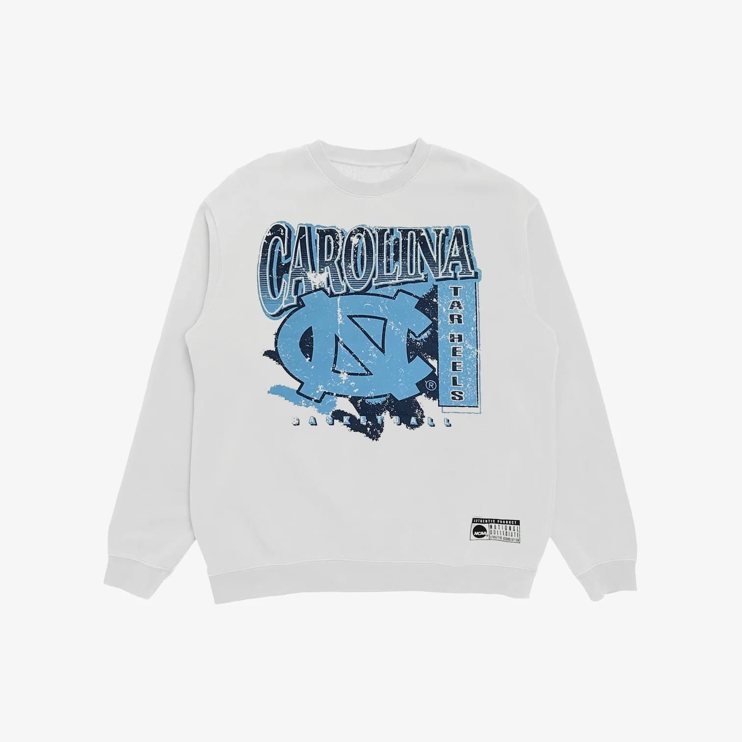 Футболка USL University Of North Carolina Tar Heels Paint Brush NCAA Crew Neck Jumper