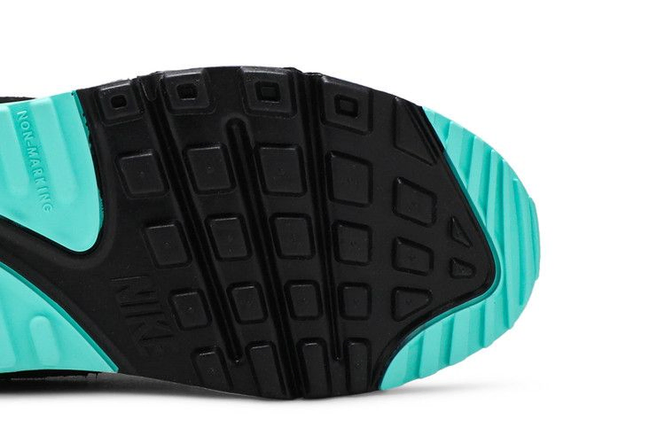 Кроссовки Nike Air Max 90 Leather GS 'Hyper Turquoise'