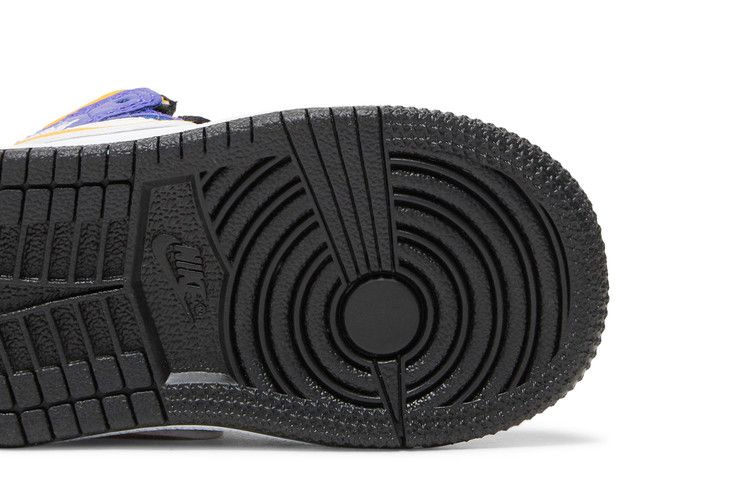 Кроссовки Air Jordan 1 Mid TD 'Lakers'
