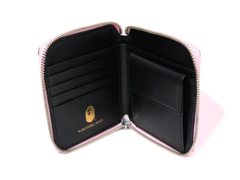 Бумажник BAPE Abc Canvas Wallet (M) (M) Pink