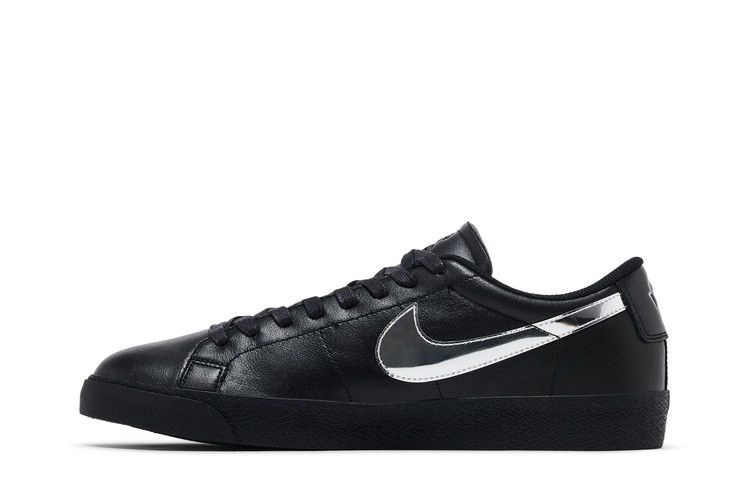 Кроссовки Dancer Skateboards x Nike Zoom Blazer Low SB 'Black Metallic Silver'