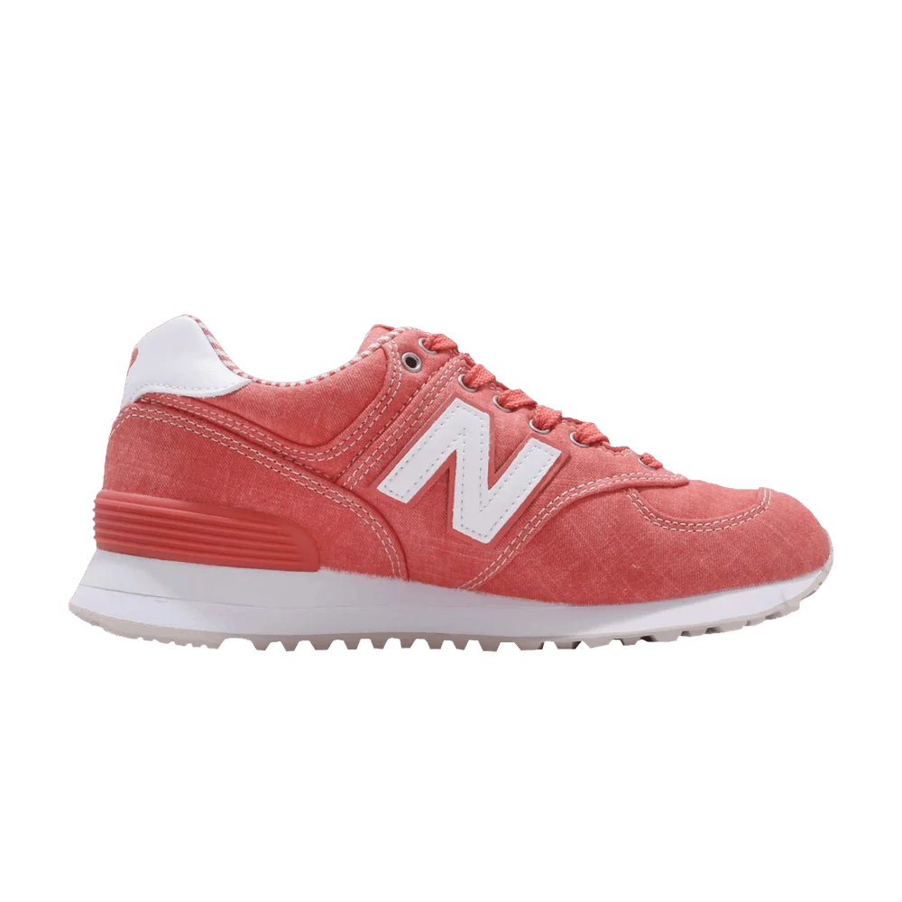 Кроссовки New Balance Wmns 574 'Red White'