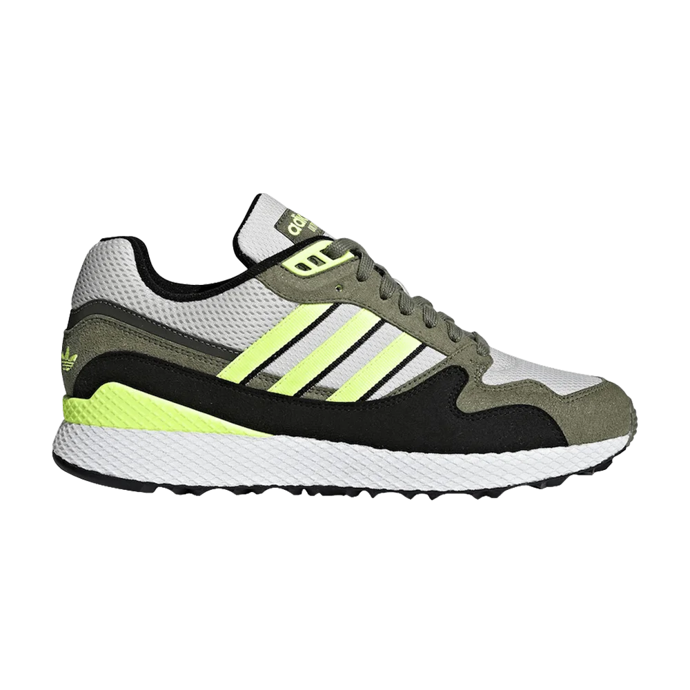 Krossovki-Adidas-Ultra-Tech-Khaki-Yellow