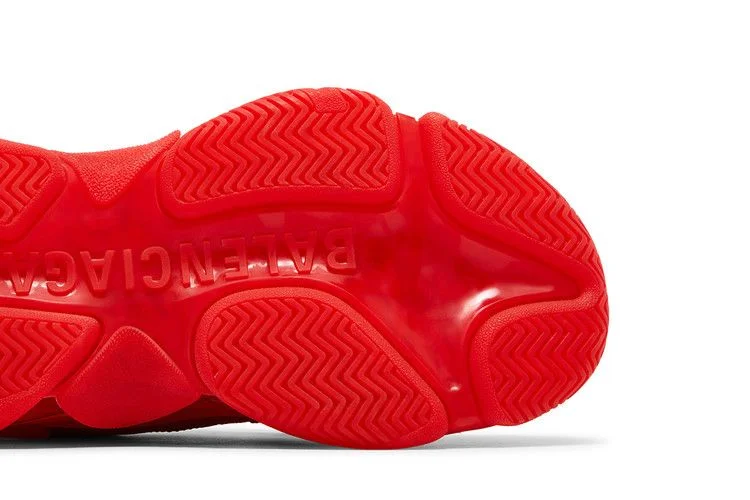 Кроссовки Balenciaga Triple S Sneaker 'Clear Sole - Red' 2019