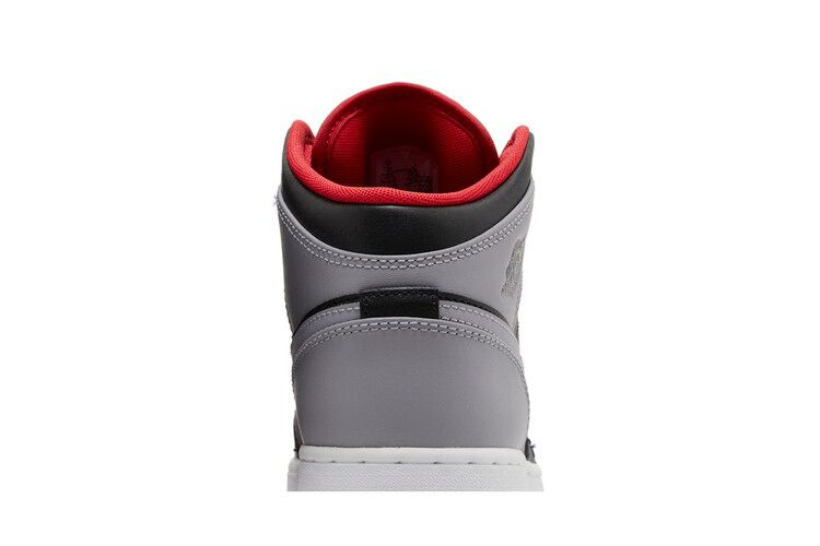 Кроссовки Air Jordan 1 Mid GS 'Bred Shadow'
