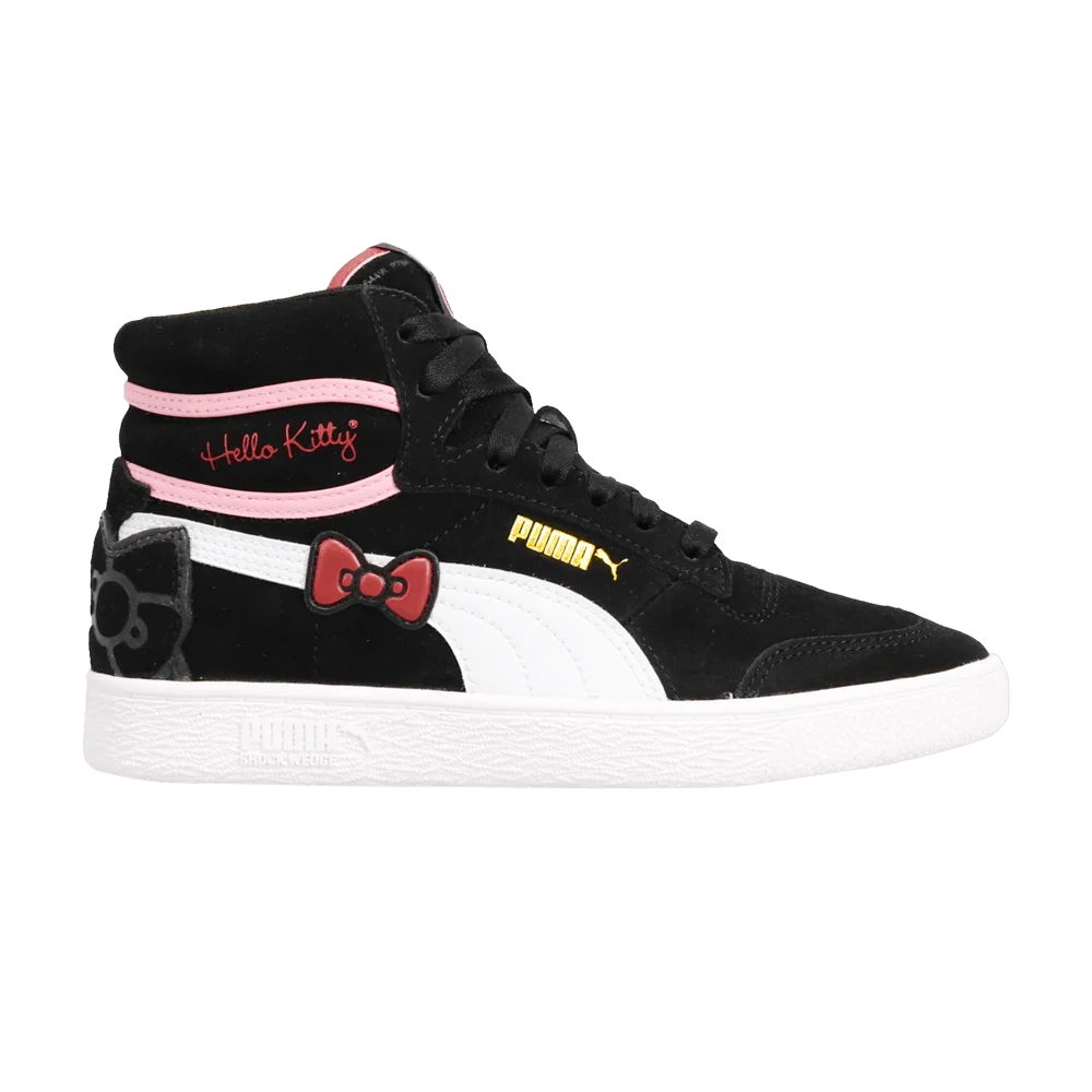 Krossovki-Hello-Kitty-x-Puma-Wmns-Ralph-Sampson-Mid-Black