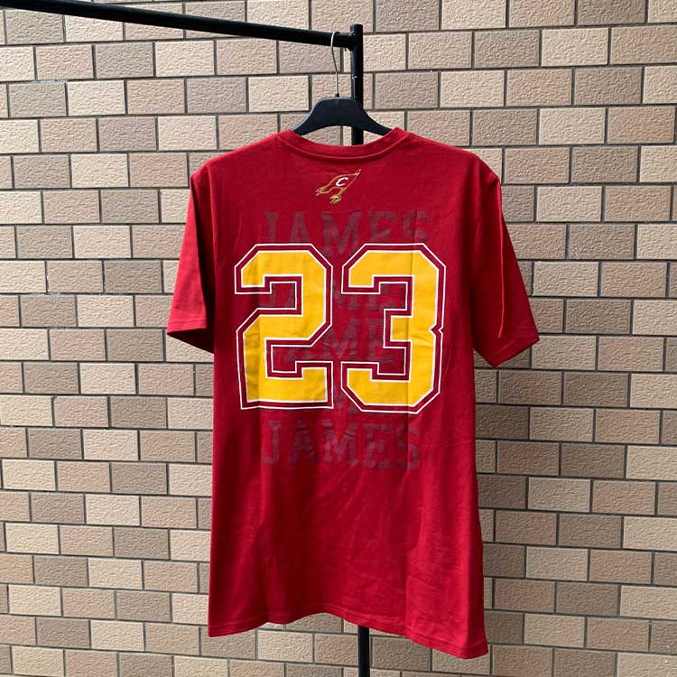 Футболка 2020 NBA Cleveland Cavaliers James 23 Vinous