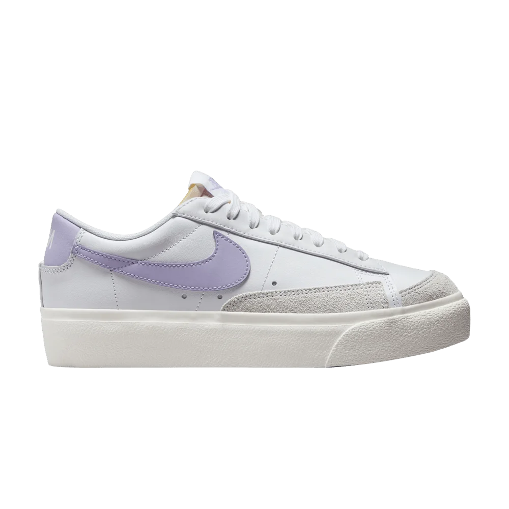 Krossovki-Nike-Wmns-Blazer-Low-Platform-White-Lilac-Bloom