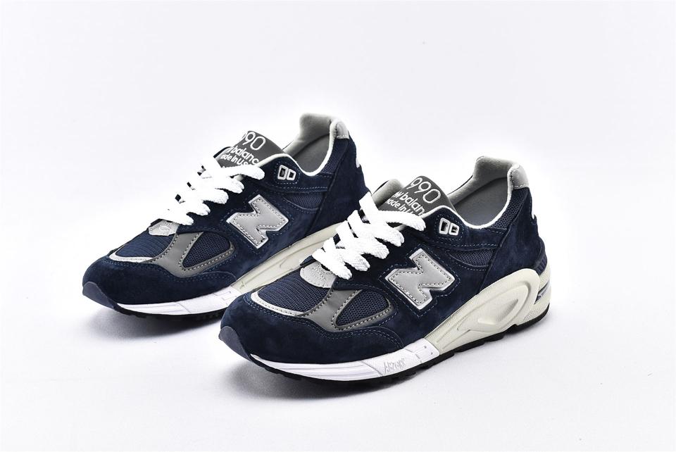 Кроссовки New Balance 990v2 Made in USA 'Navy White'