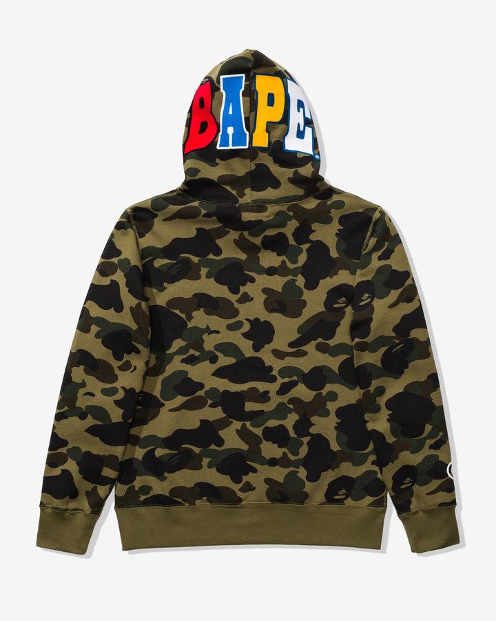 Худи BAPE 1St Camo 2Nd Ape Pullover Hoodie Green