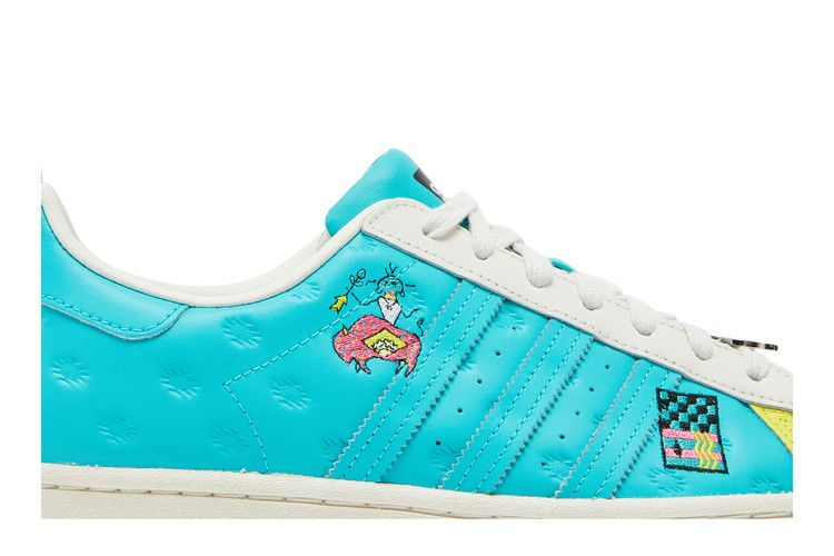 Кроссовки Arizona x adidas Superstar 'Have an Iced Day - Teal Yellow'