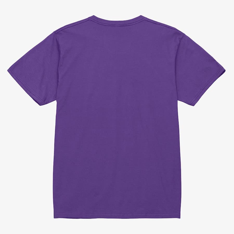Футболка Mitchell & Ness Purple Los Angeles Kings Distressed Logo T-Shirt