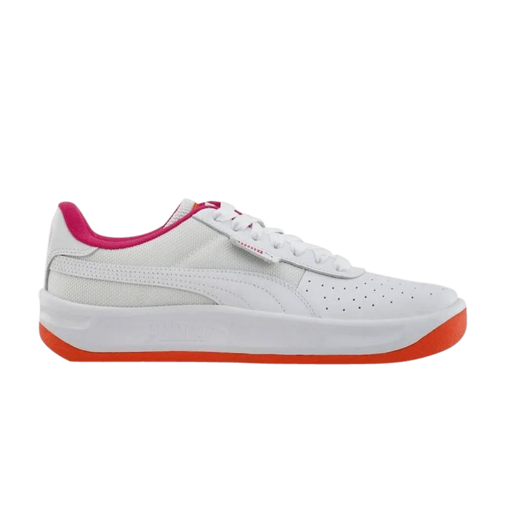 Кроссовки Puma Wmns California 'White Orange'