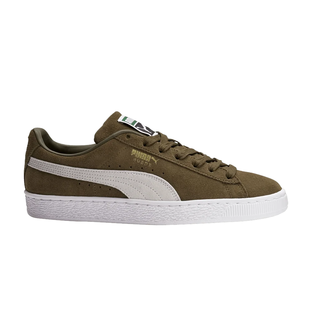 Krossovki-Puma-Suede-Classic-21-Dark-Olive-White