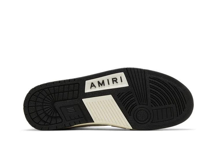 Кроссовки Amiri Skel Top Hi 'Black White'