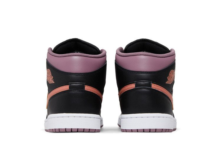 Кроссовки Air Jordan 1 Mid SE 'Black Sky J Mauve'