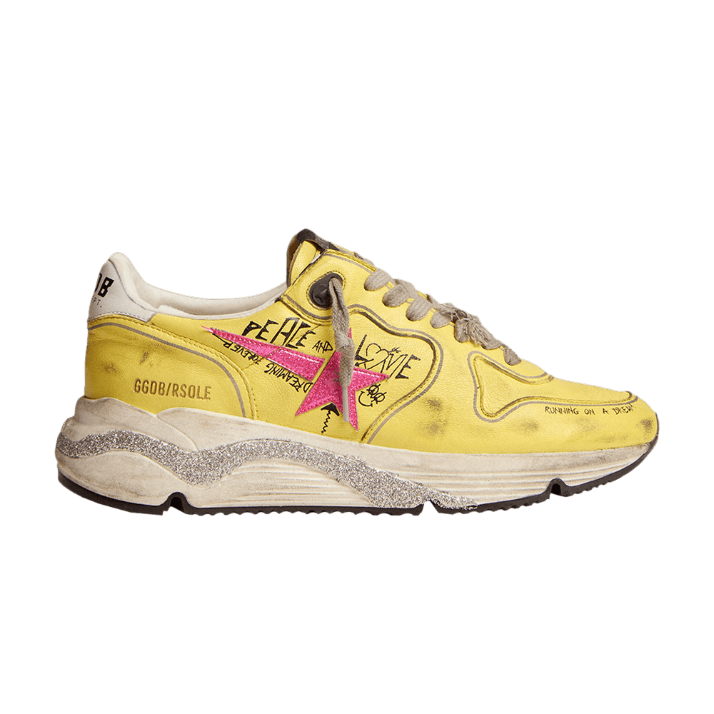 Кроссовки Golden Goose Wmns Running Sole 'Peace & Love'