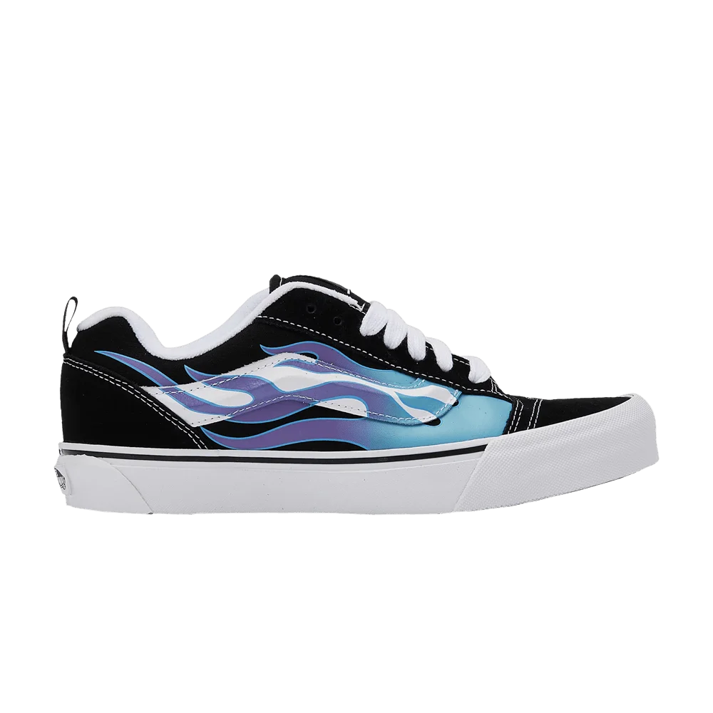 Vans-Knu-Skool-Black-Blue-Flame