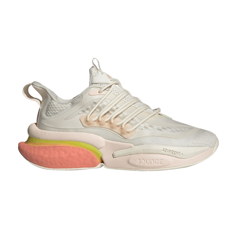 Кроссовки adidas Wmns AlphaBoost V1 'Off White Lucid Lemon'