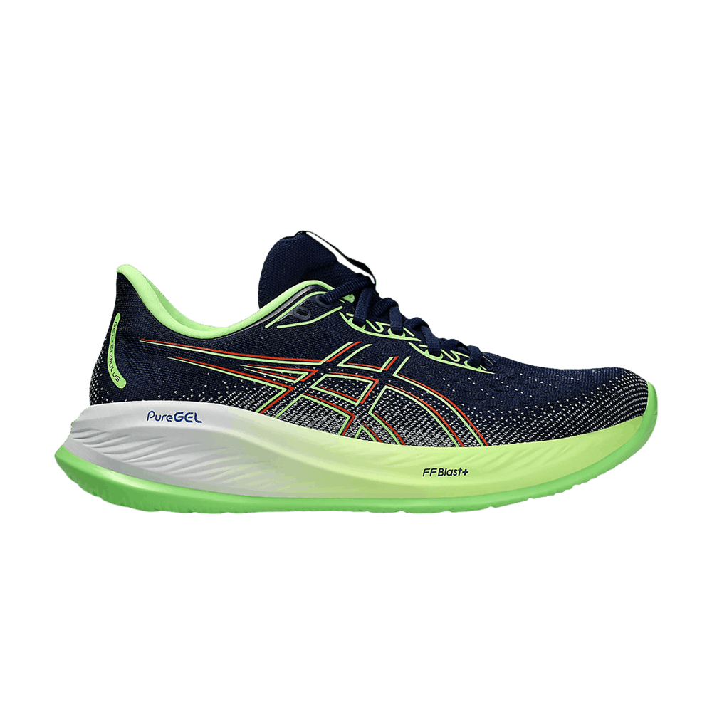 Кроссовки ASICS Gel Cumulus 26 Limited Edition Extra Wide 'Blue Expanse Illuminate Green'