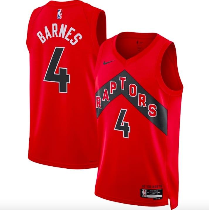 2022-23-Toronto-Raptors-4-Scottie-Barnes-Swingman-Icon-Red-Jersey-1