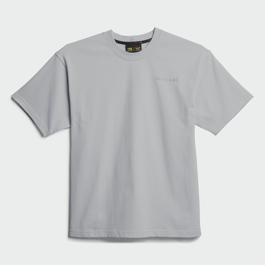 Футболка adidas Pharrell Williams Basics Tee Light Grey Heather