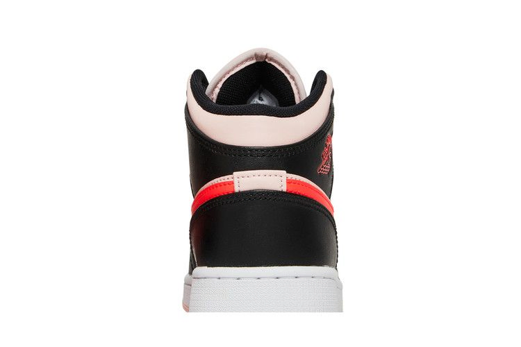 Кроссовки Air Jordan 1 Mid GS 'Black Pink Crimson'