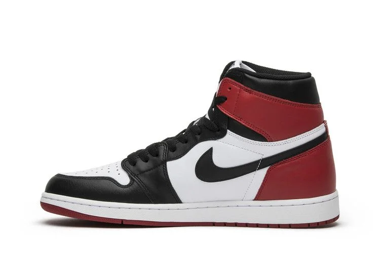 Кроссовки Air Jordan 1 Retro High OG 'Black Toe' 2016