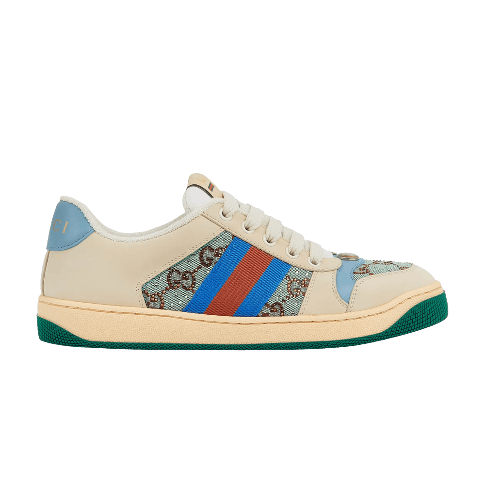 Кроссовки Gucci Wmns Screener 'Brown Blue Red'
