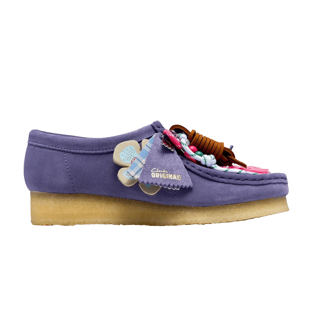 Кроссовки Clarks Wmns Wallabee 'Charm Pack - Purple'