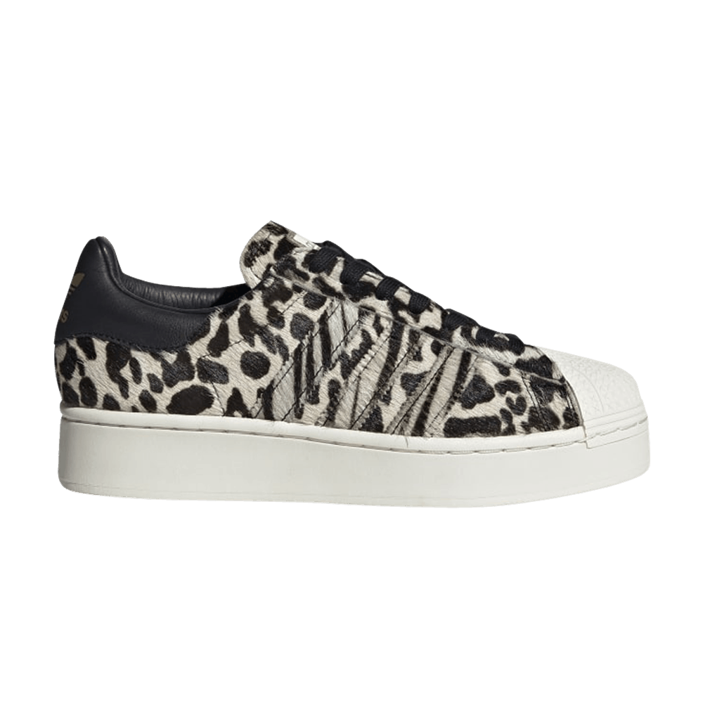 Кроссовки Adidas Wmns Superstar Bold 'Fuzzy Animal Print'