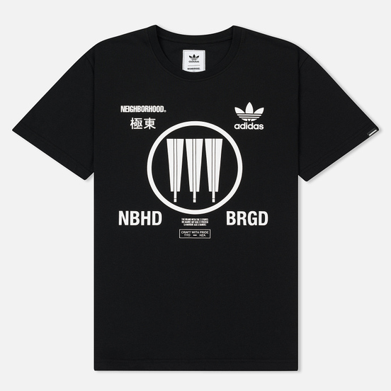 Футболка adidas Neighborhood Logo SSL Tee Black