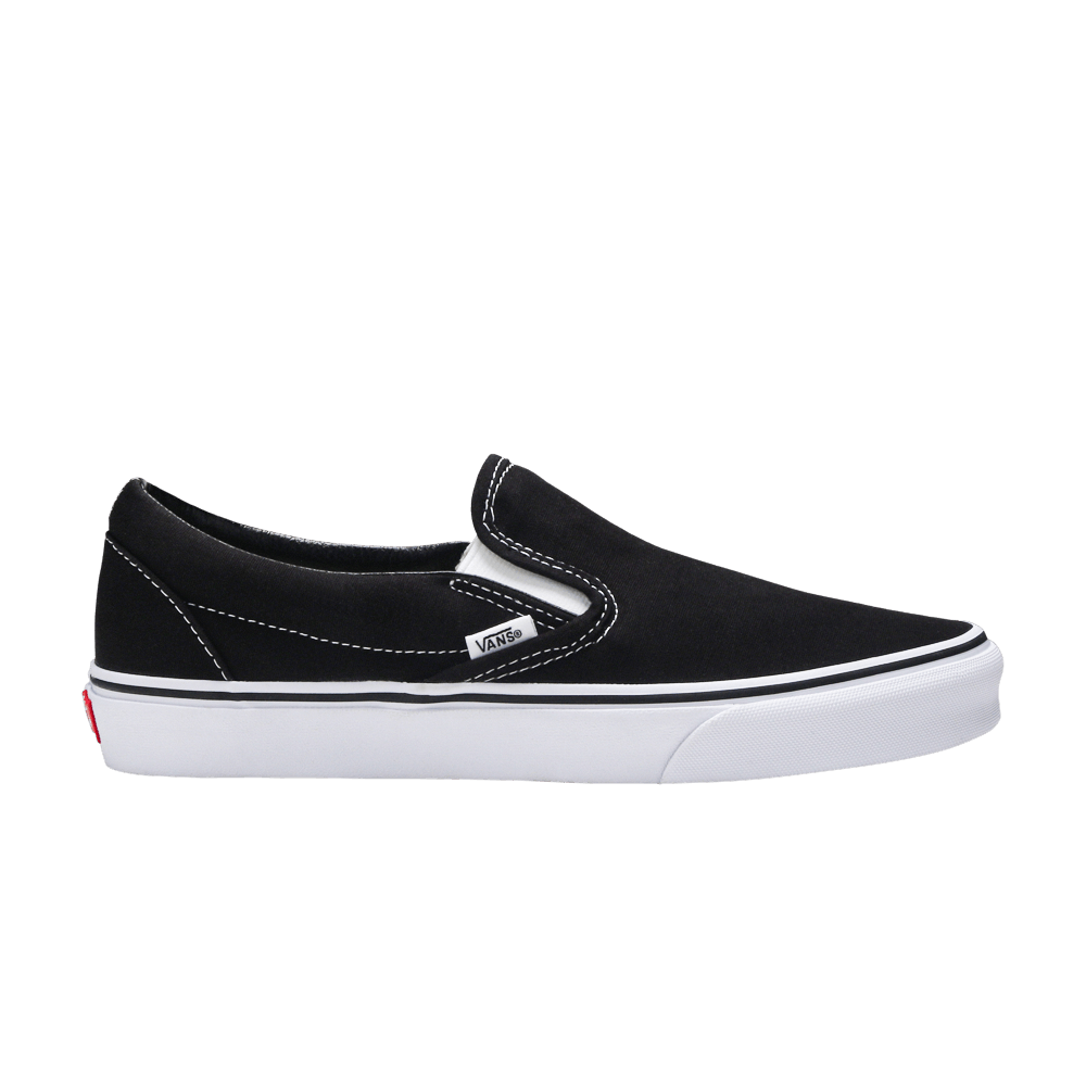 Кроссовки Vans Classic Slip-On 'Black White'