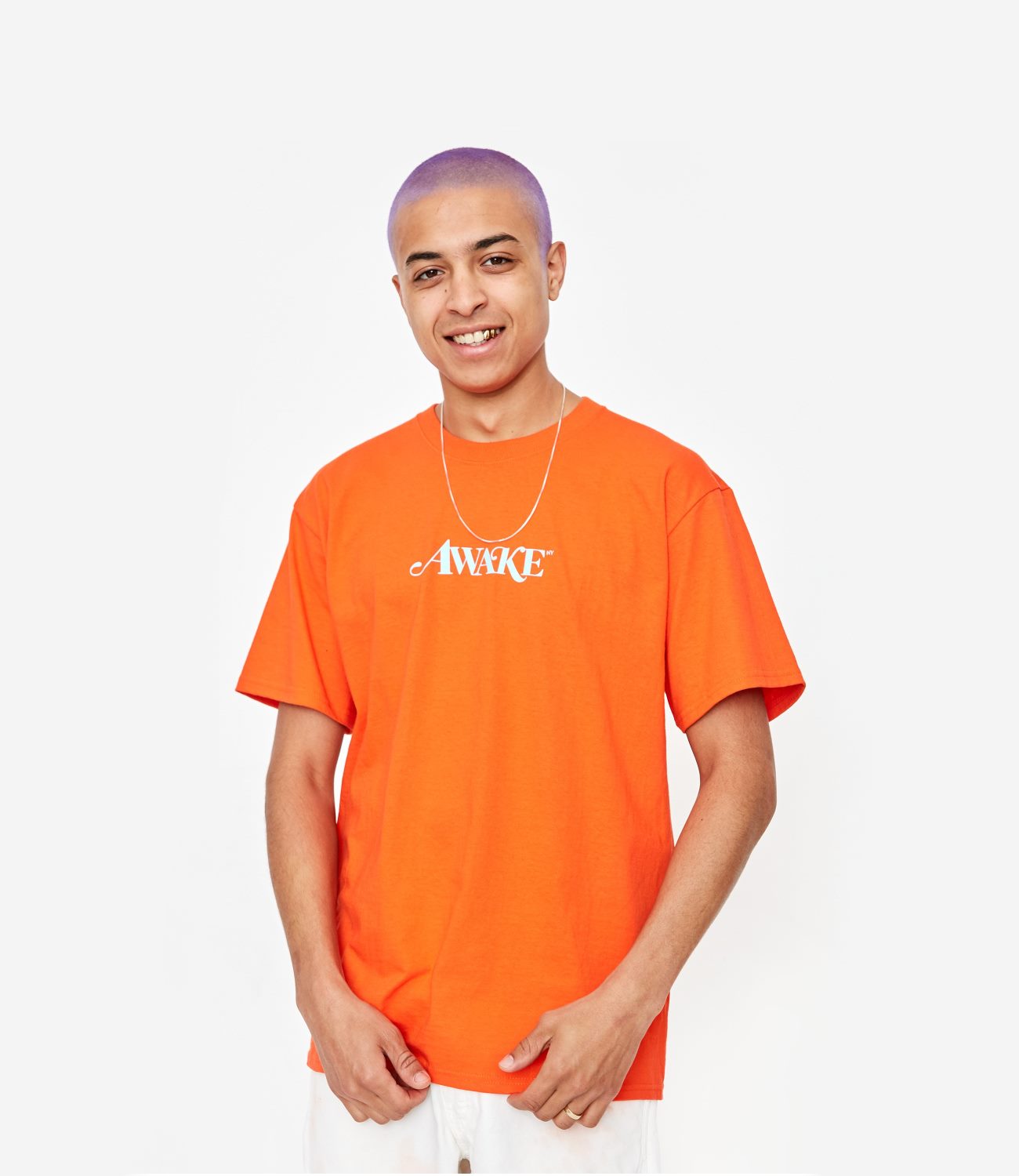 Футболка Awake Classic Logo Tee Red Orange