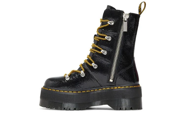 Dr.-Martens-Wmns-Ghilana-Max-Distressed-Patent-Leather-Platform-Boot-Black-2